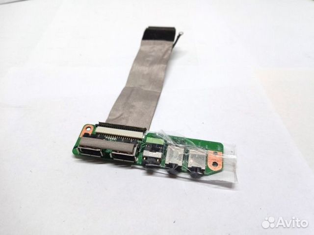 Плата USB и Audio со шлейфом для ноутбука Asus M5