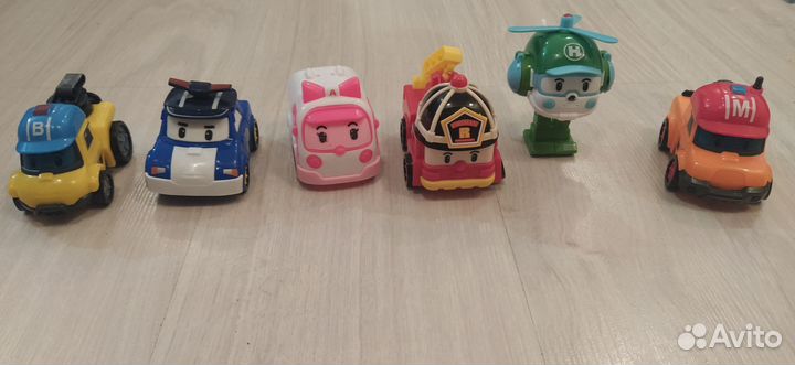 Машинки робокары из мультика
