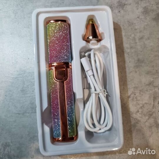 Триммер женский для лица и бровей 2 в 1