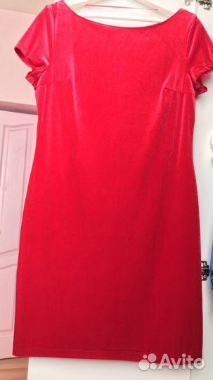 Платье трикотажное 48