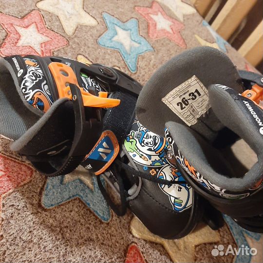 Коньки раздвижные 26-31
