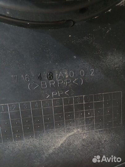 Чехол запасного колеса Mitsubishi Outlander XL