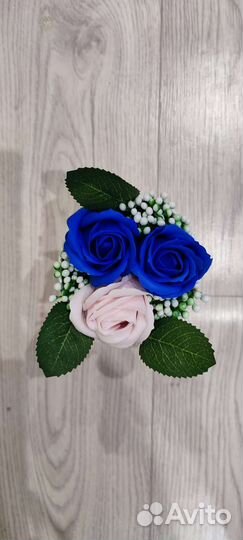 Букет из мыльных цветов