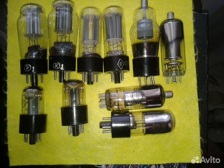 Старинные радиолампы