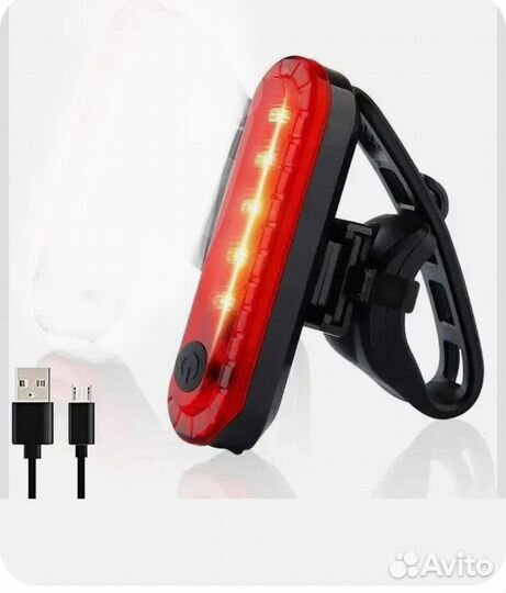 Велосипедный фонарь задний