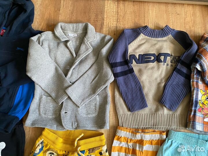 Пакет одежды на мальчика на 3-4 года