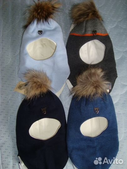 Зимние шлемы шапки kotik котик