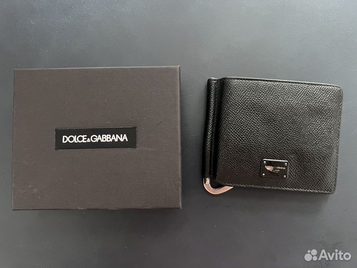 Бумажник мужской кожаный Dolce&Gabbana