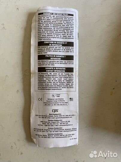 Течеискатель фреона Leak-Seeker ls790b