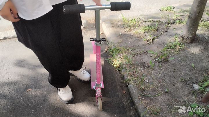 Самокат детский двухколесный бу