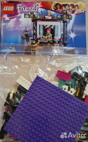 Lego Friends 41117 б/у Поп-звезда телестудия