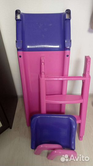 Детская горка пластиковая бу