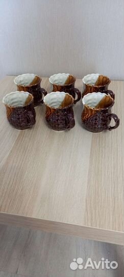 Кофейные чашки и рюмки для коклейля