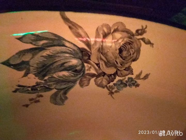 Большой эмалированный таз