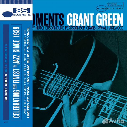 Grant Green (1931-1979) - Idle Moments (180g) (Limited Indie Exclusive Edition) (Blue Vinyl) (1 LP)