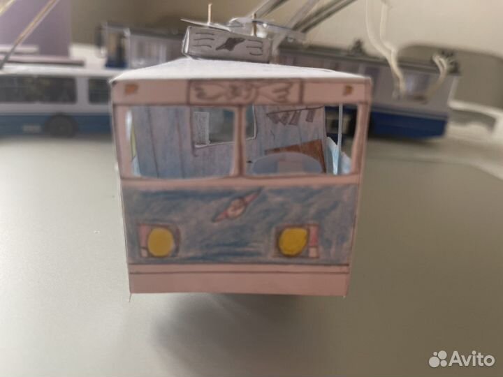 Модель троллейбуса зиу-682Г