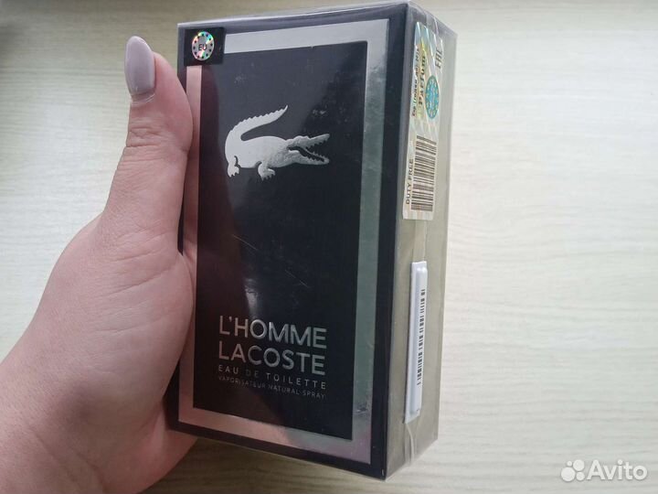 Lacoste l'homme, 100мл, мужская туалетная вода