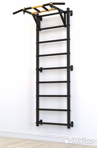 Шведская стенка c турником X1 (без опоры на пол)