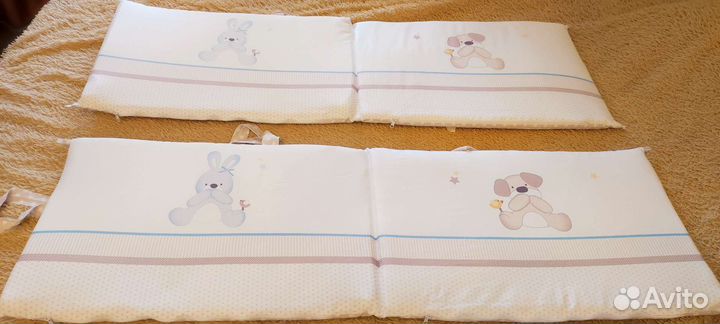 Бортики в детскую кроватку