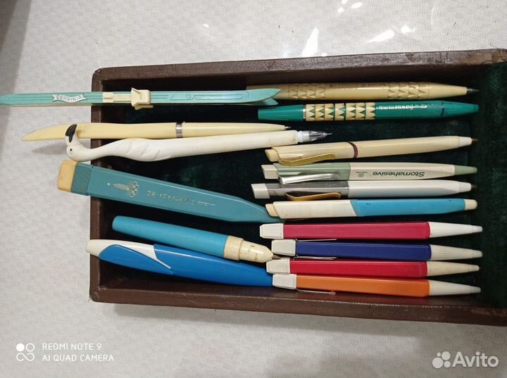 Ручки шариковые 4-х цветные, СССР, 60-80-х годов