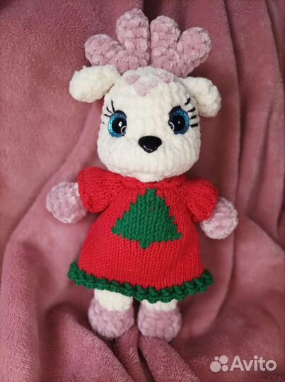 Плюшевая игрушка оленёнок