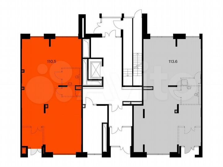 Продам помещение свободного назначения, 110.5 м²