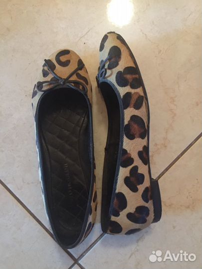 Балетки натуральная кожа 38