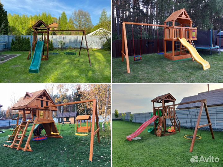 Детская спортивная площадка уличная