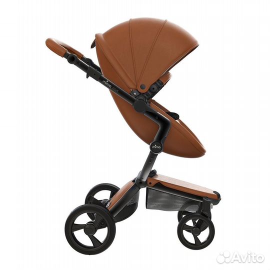 Коляска 2в1 Mima Xari 4G, Camel на черной раме
