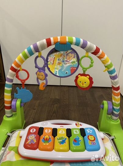 Детский игровой коврик Fisher price, пианино