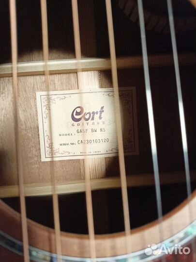 Электроакустическая Гитара Cort GA5F-BW NS