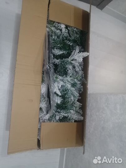 Елка заснеженная литая +пвх