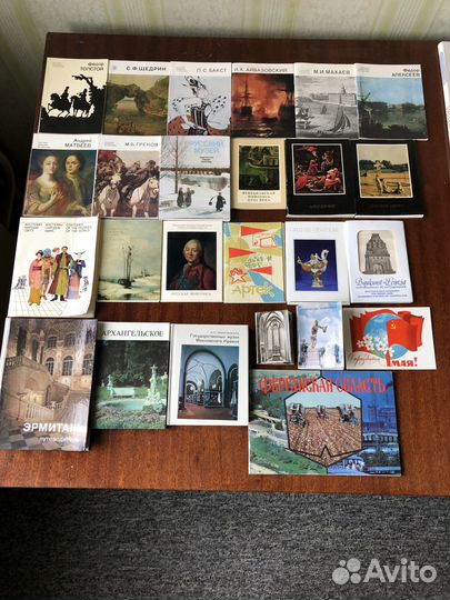 Наборы открыток по живописи и искусству. Букинисти