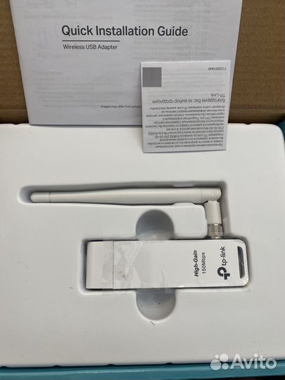 TL-WN722N USB-адаптер