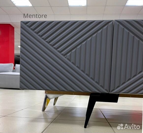 Тумба тв Bravo / графит / 1800х400х300 мм