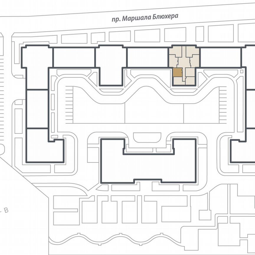 1-к. квартира, 36,1 м², 13/17 эт.