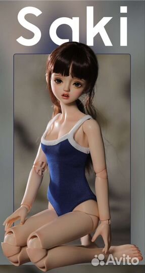 Шарнирная кукла бжд