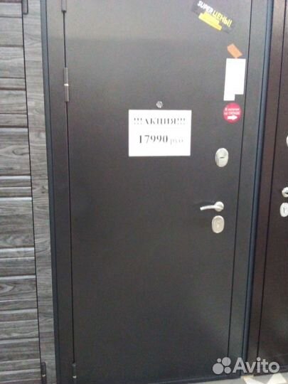 Дверь входная металлическая 100мм