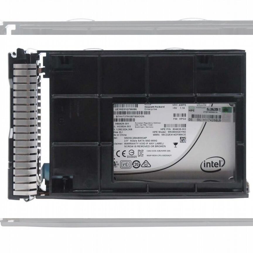 [864134-001] Жесткий Диск Hp 864134-001 800gb Sata3 2,5" Ssd