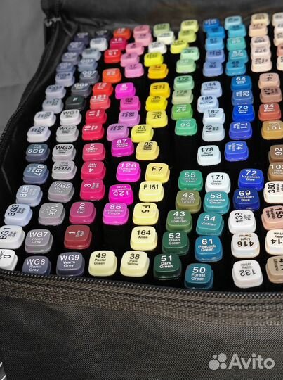 Маркеры для скетчинга 262 штук