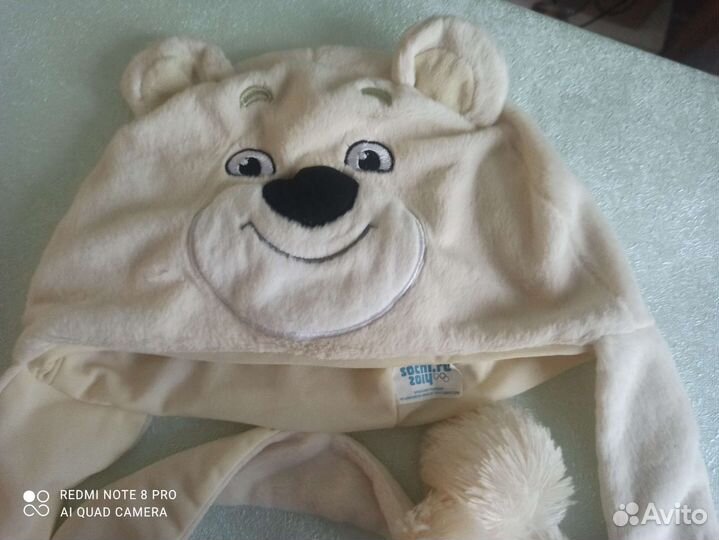 Шапка талисман Олимпиады 2014 г