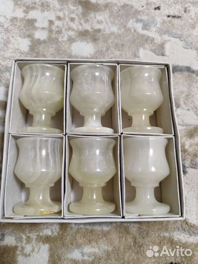 Набор рюмок из Оникса