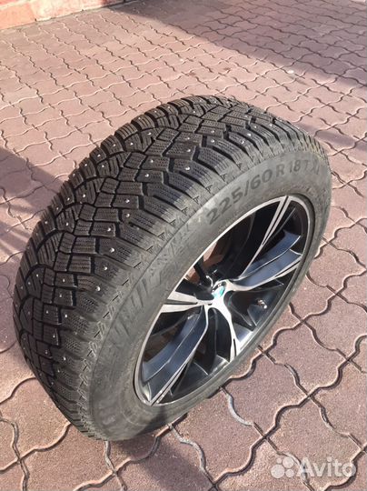 Колеса зимние шипы run flat BMW X3