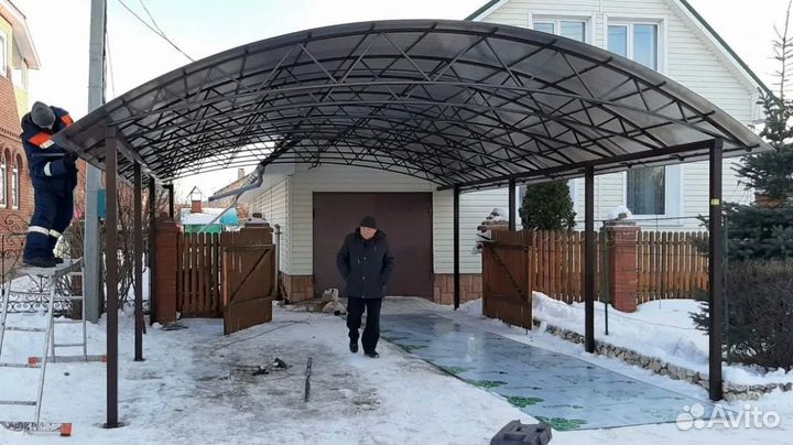 Установка Монтаж Навесов Под Ключ Любой Сложности