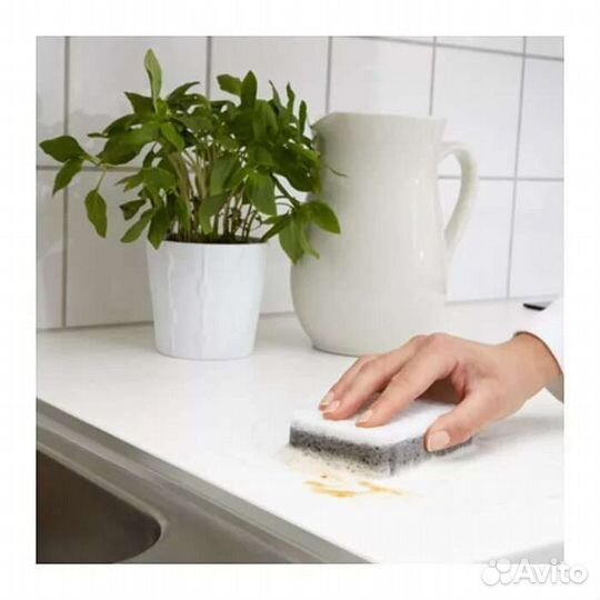 Губки для посуды Икея Свампиг новые