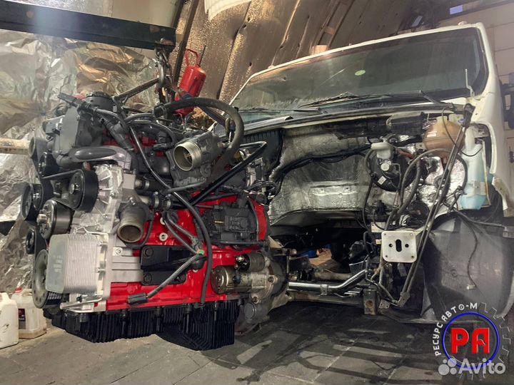 Двигатель cummins 2 8 евро 3-4-5 замена