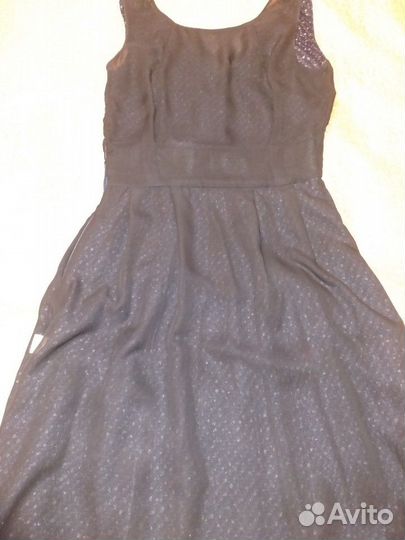 Нарядное шелковое платье 42р