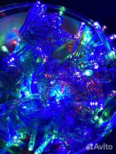 Гирлянда штора