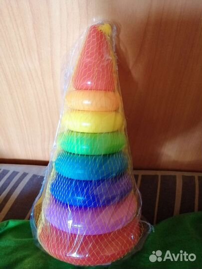 Детская пирамидка новая