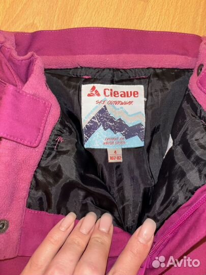 Штаны для девочки осень/зима 107-112